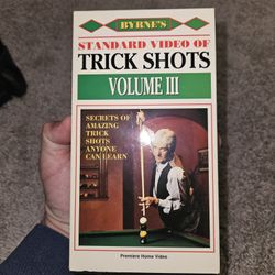 Learn Trick Shots With This Classical Vcr Tape