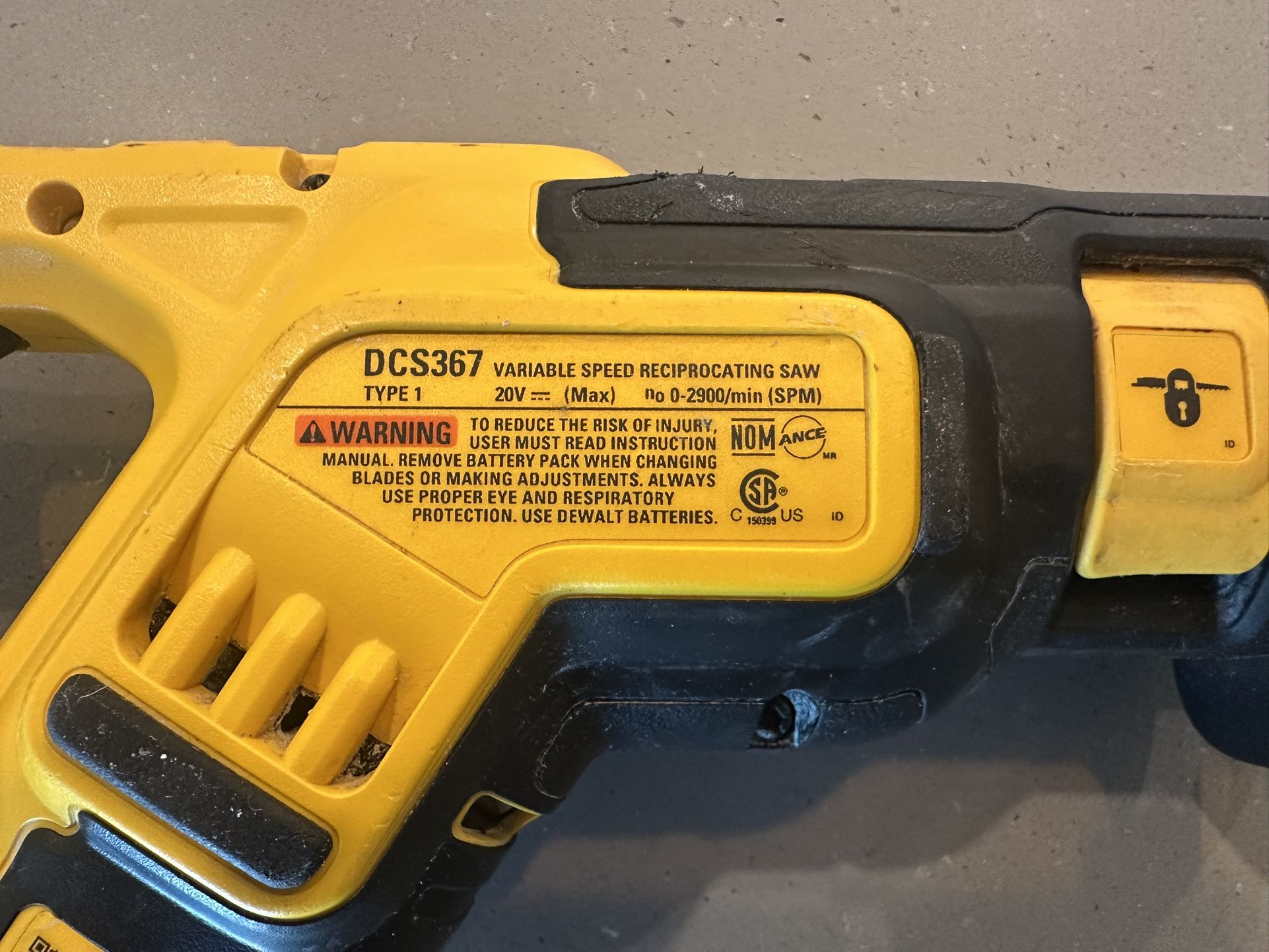 20V Cordless Brushless Reciprocating Saw (tool Only)