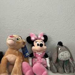 Disney Stuffed Animals 