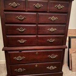Antique Cherry Bedroom Set
