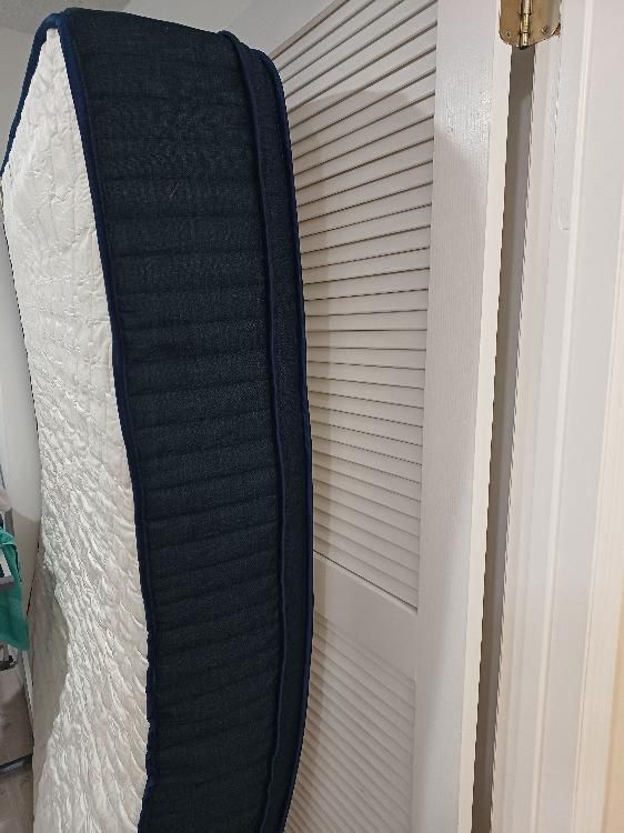 Queen Mattress And TV Cabinet