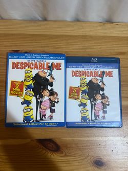 Despicable Me Blu-ray+DVD+Digital Code with Slipcover Used Good Condition $12 Meet Up In Irving @dfwgoods
