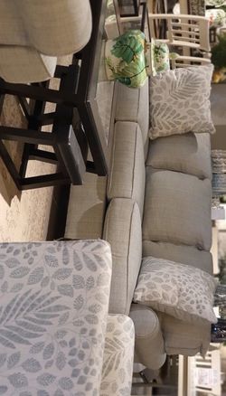 Kilarney Mist Living Room Set (SOFA and LOVESEAT)