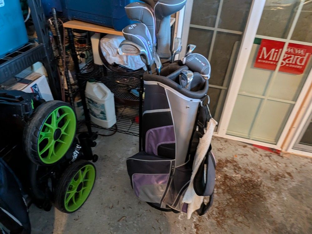 ⛳ Women’s Left-Handed RAM Golf Club Set + Bag –