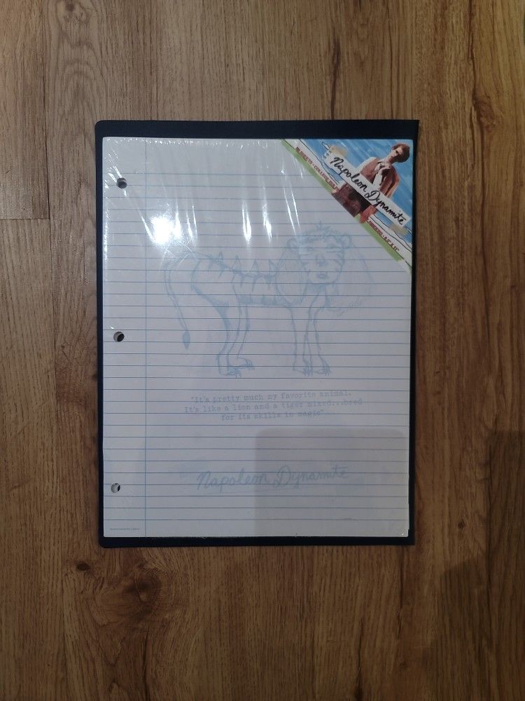 Rare Napoleon Dynamite Paper