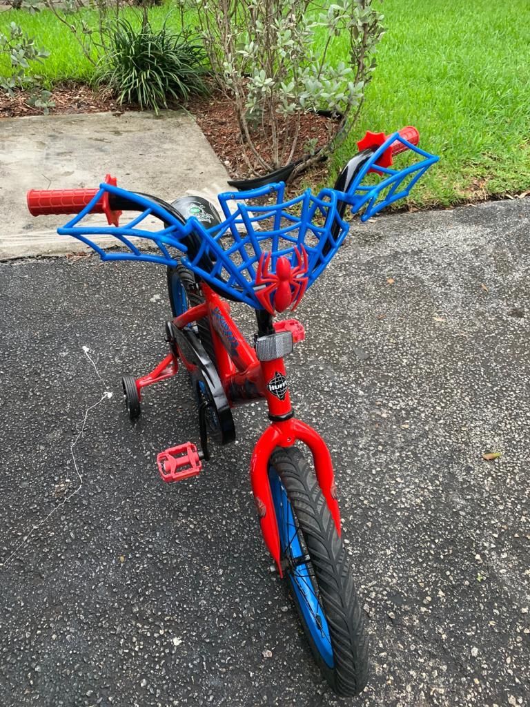 Huffy Spiderman bike size 16