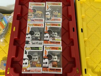 Set Of 6 Disney Halloween Funko Pop Figurines NIB