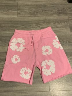 Denim Tears pink Sweat Shorts