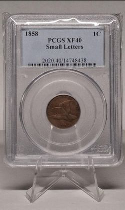 1858 Flying Eagle Cent