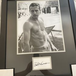 Paul Newman Autograph New