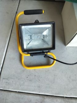 halogen work light