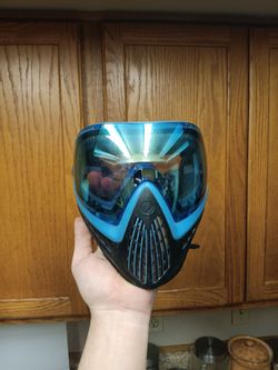 Dye paint ball mask