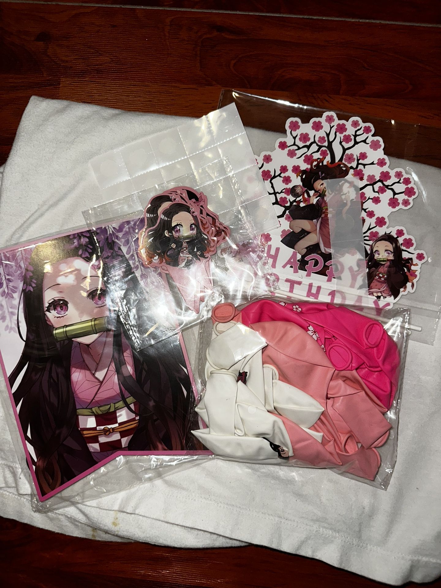 Demon Slayer Birthday Party Supply