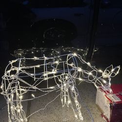Christmas Reindeer Christmas Decoration Lights Xmas Lights