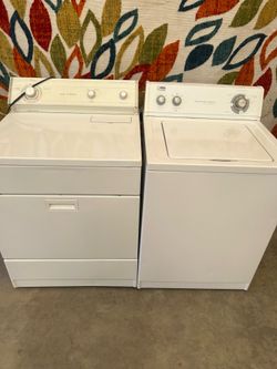 Whirlpool washer and dryer laundry