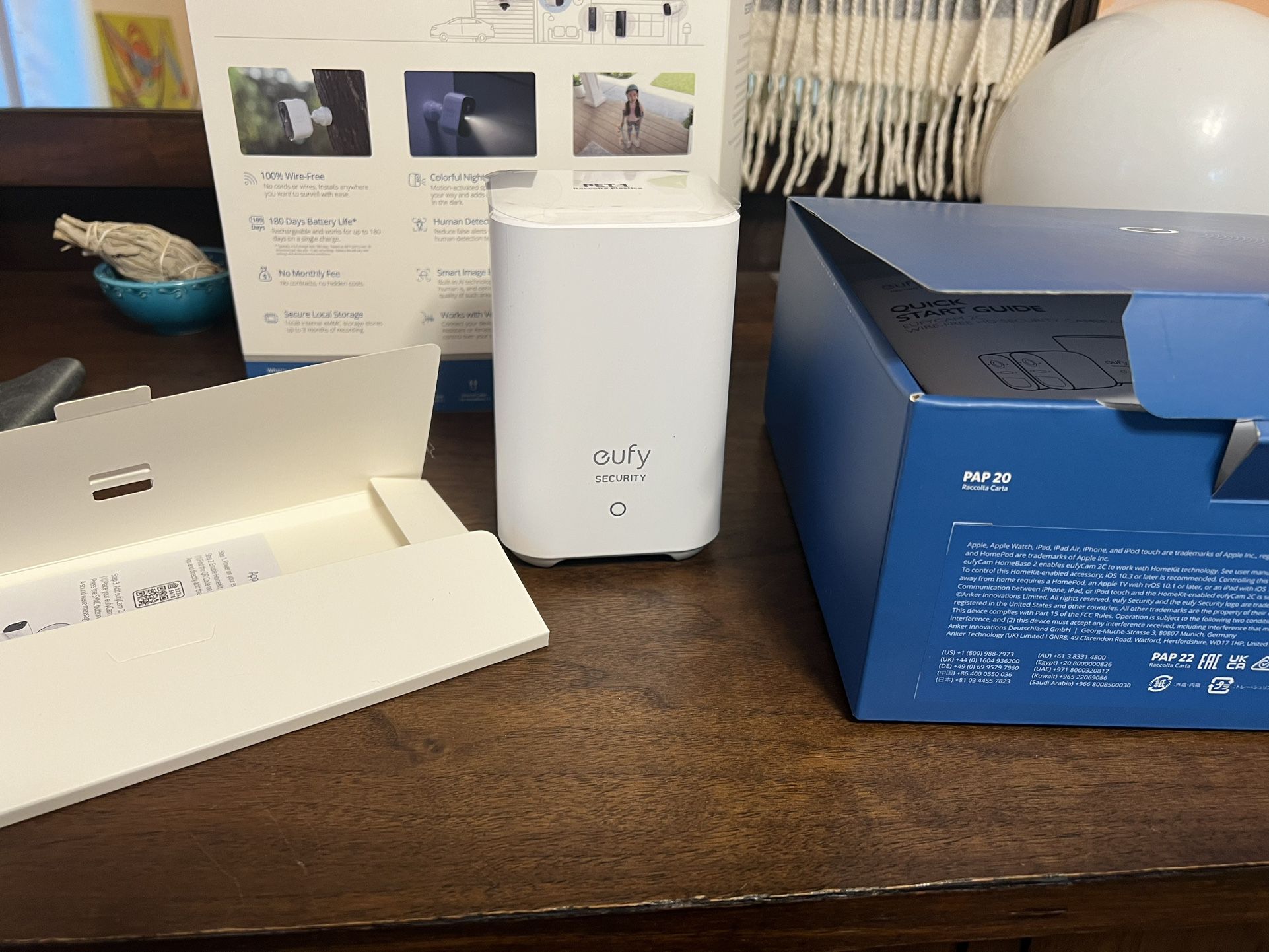 Eufy Homebase 2 new in box with charger