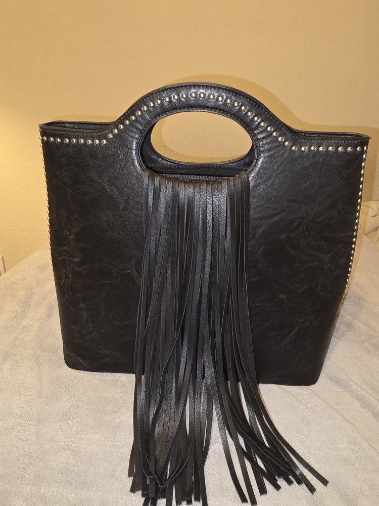 Unique Black Handbag