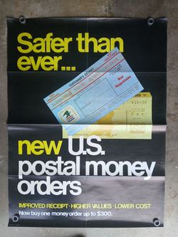 Vintage 1970s US Post Office Lobby Posters All 40" x 30" *10.00 Firm Each*
