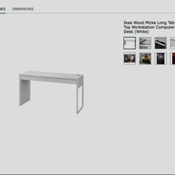 IKEA Desk White 