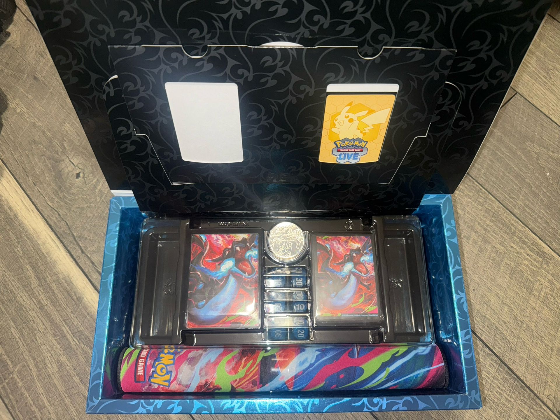 Pokémon UPC Empty Boxes + Mega Battle Deck Empty Boxes Bundle (3 upc boxes and 4 deck)
