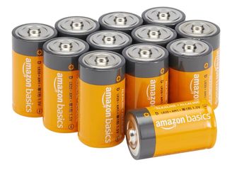 Amazon Basics 12-Pack D Cell Alkaline Batteries