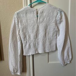 Urban Outfitters Women's White Crop-top(40509)45