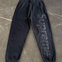 Black Supreme Joggers
