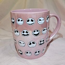 Pink Nightmare Before Christmas Jack Mug