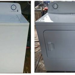 Amana HE Washer & Conservator Electric Dryer 