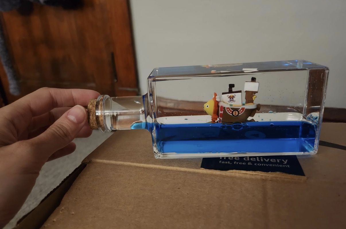 One Piece Ship In A Bottle