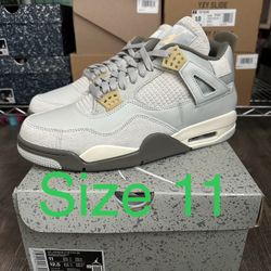 DS Jordan 4 Craft Photon Dust - Size 11 - BRAND NEW IN BOX