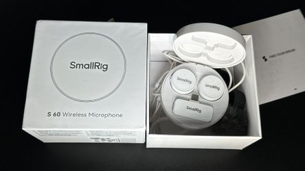 SMALLRIG S60 Wireless Lavalier Microphone with USB C