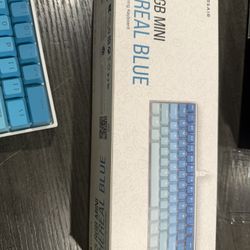 K65 RGB Mini Ethereal blue 60 Percent Mechanical Gaming Keyboard 
