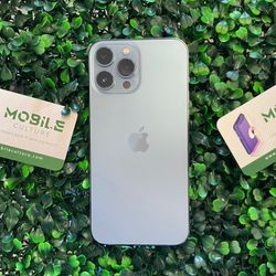 Unlocked Sierra Blue iPhone 13 Pro Max 128gb