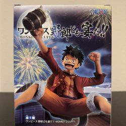 One Piece It’s A Banquet Luffy Figurine