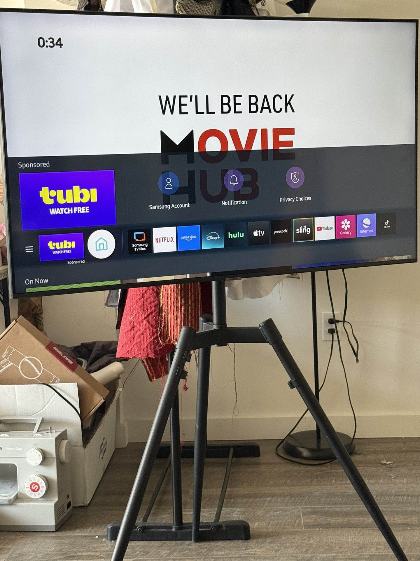 Samsung crystal UHD 4K Smart TV