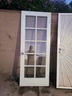 Used all wood door