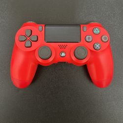 Red PS4 Controller
