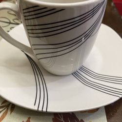 Tea Cups With Plates