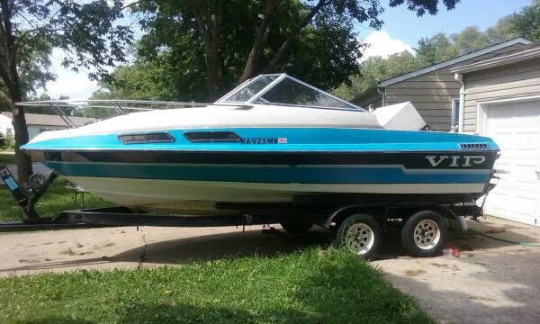 1989 Vip Cuddy Boat W Tandem Trailer For Sale In Grandview Mo
