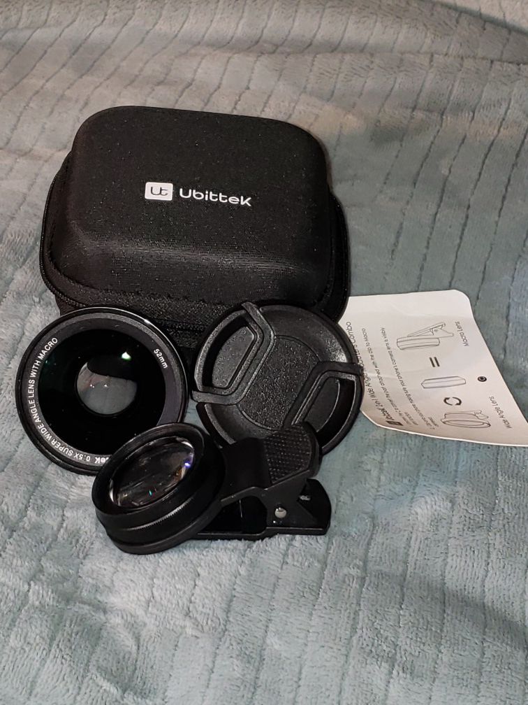 Ubittek Wide Angle Lenses For Cell Phone