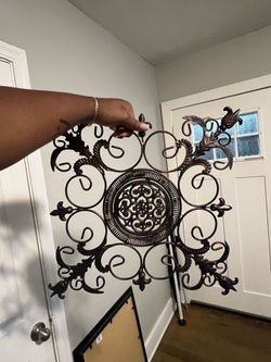 Rod Iron Wall Decor
