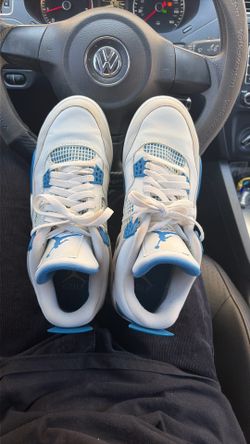 Jordan 4s Military blue Golf shoes