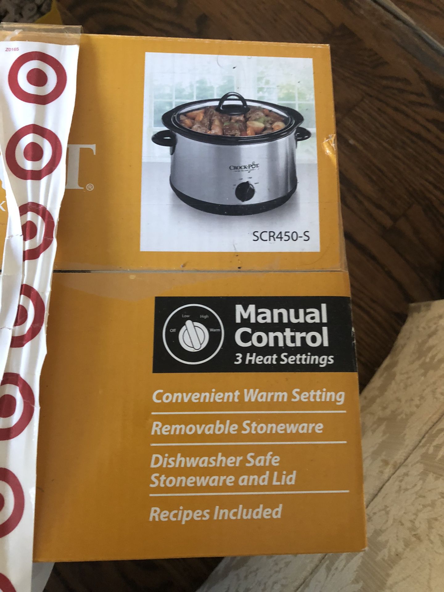 Crock Pot Manual Slow Cooker, 4.5qt
