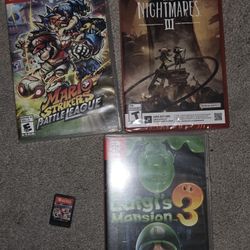 Nintendo Switch Games. 