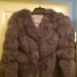 Real Fox Fur Jacket 