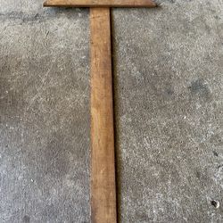 24" Wood T-Square 
