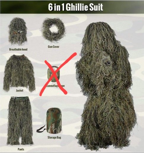 Ghillie Suite For Youth M\L