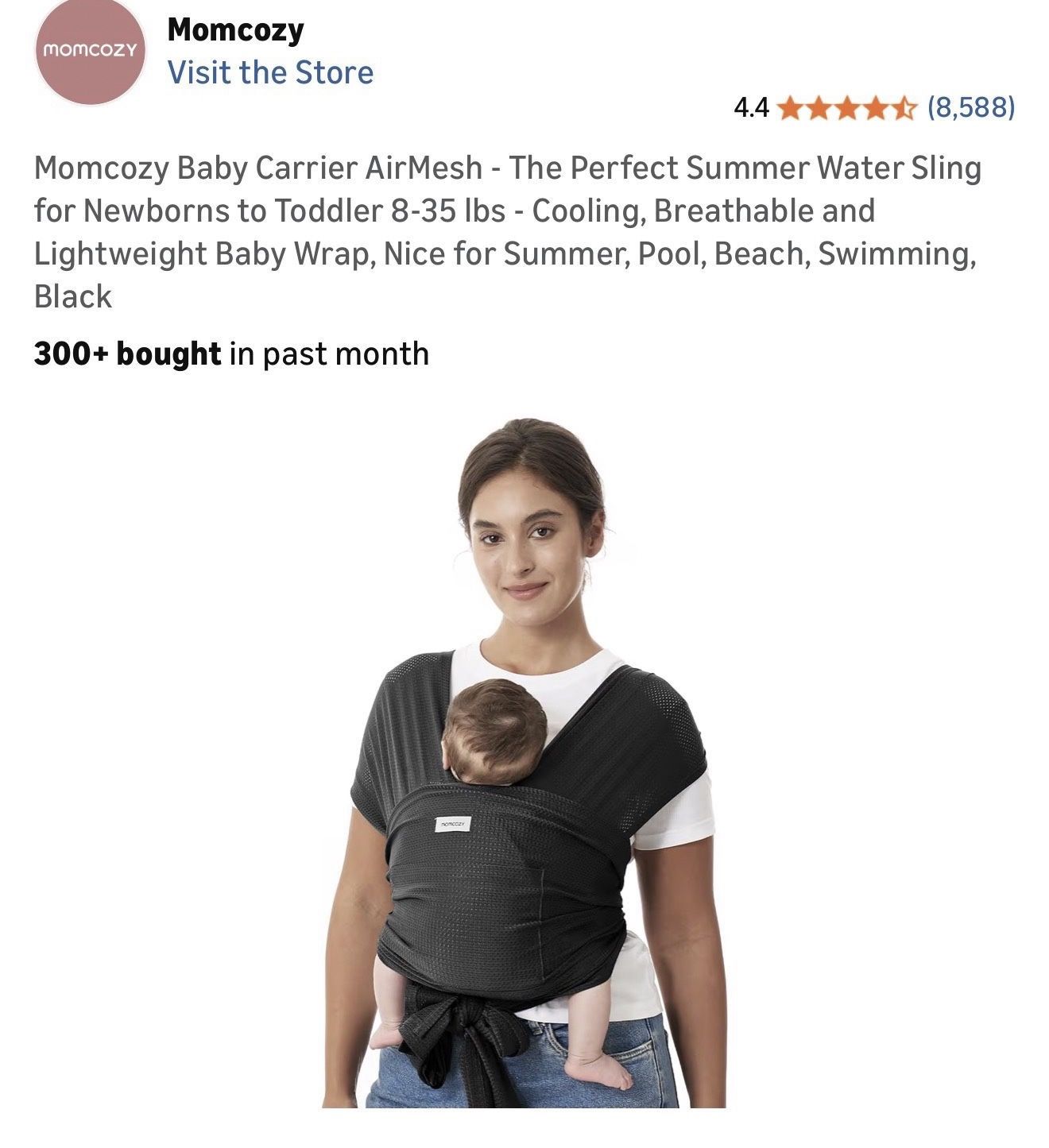 Momcozy Baby Carrier 