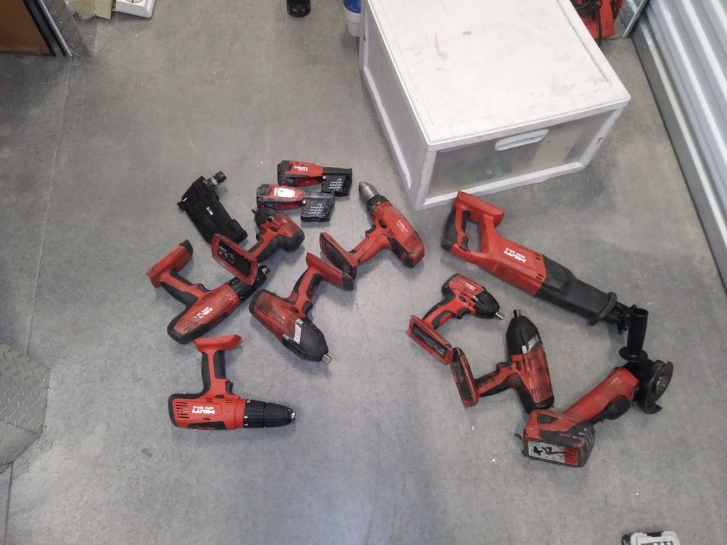 Hilti tools
